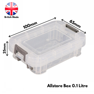 Allstore Plastic Storage Box Size 01 (0.1 Litre)